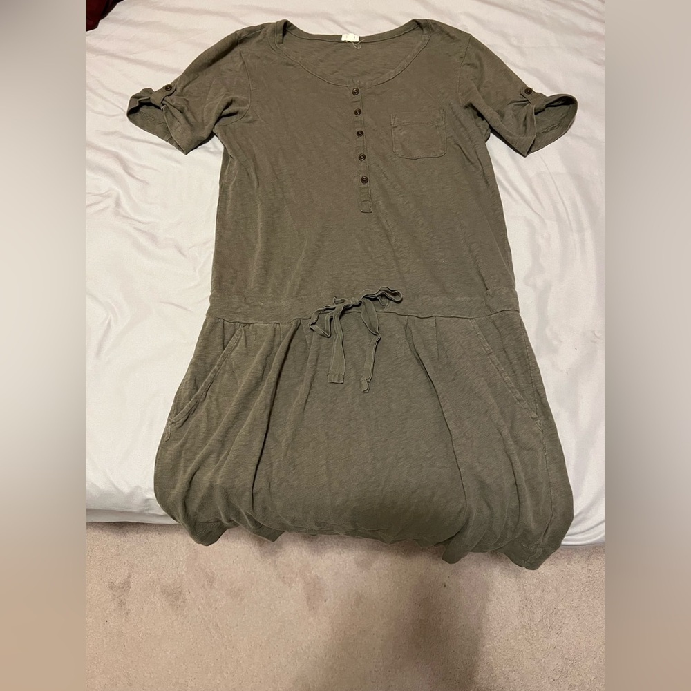 J. Crew short sleeve casual medi one piece
